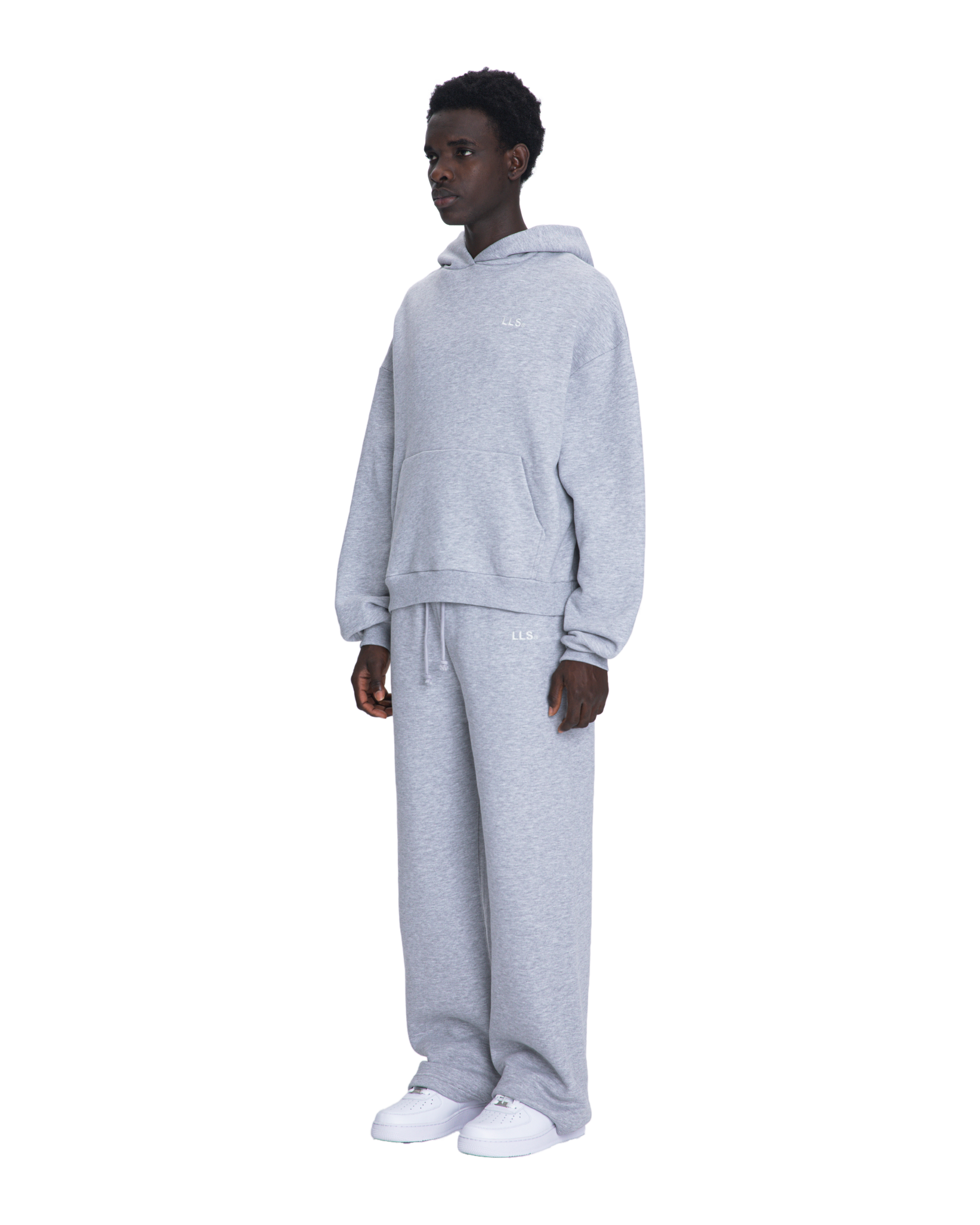Lmnts jogger pants grey melange