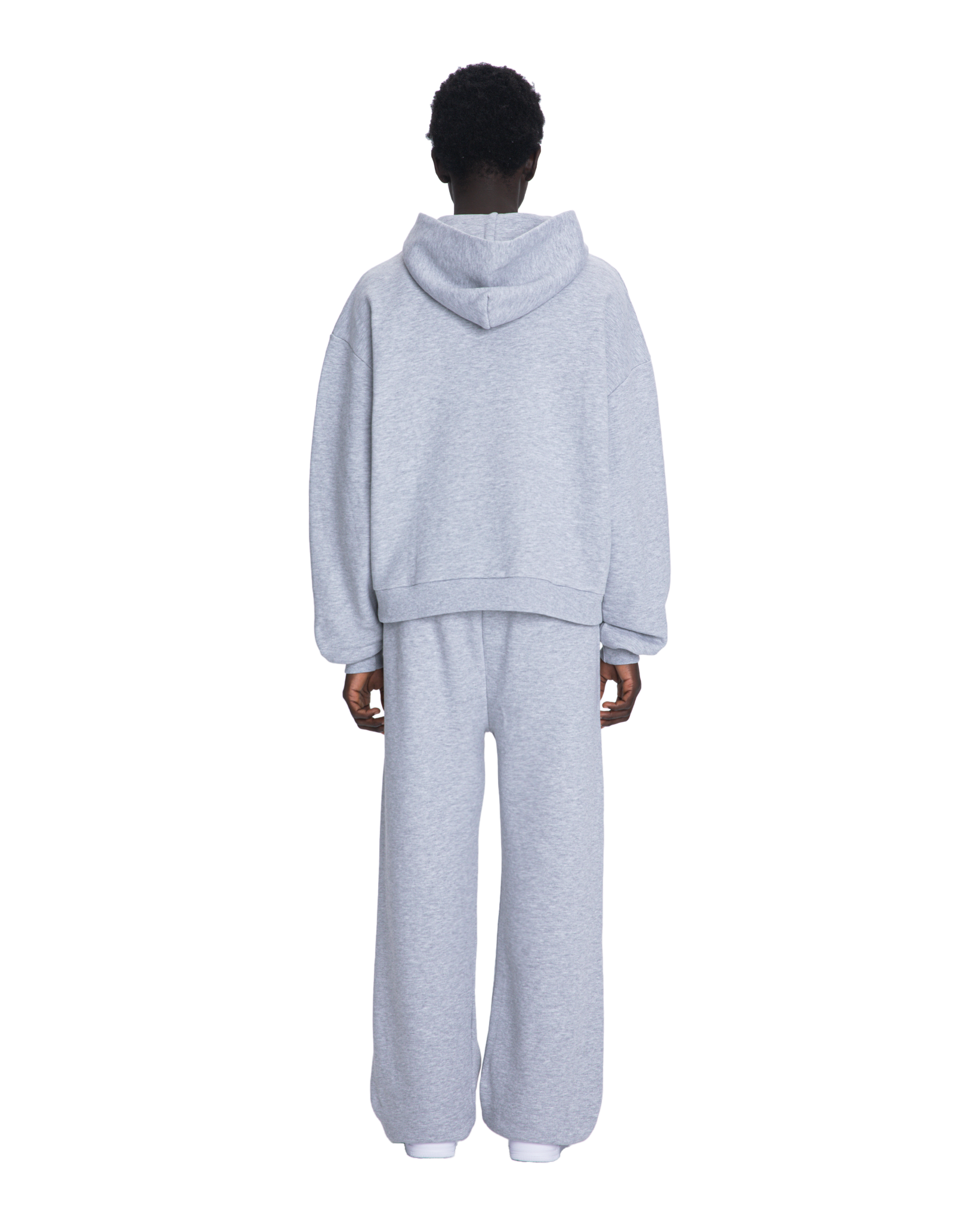 Lmnts hoodie grey melange