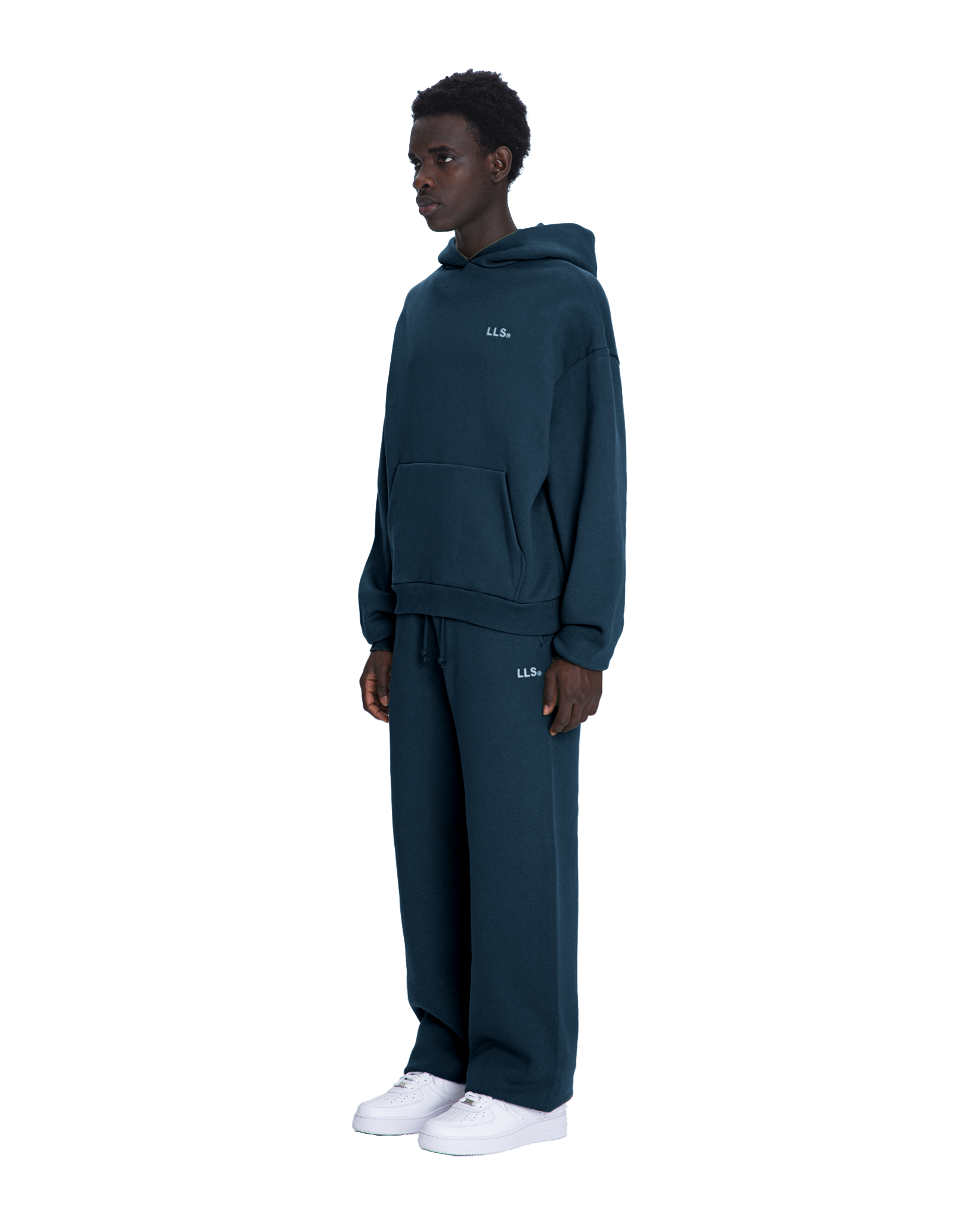 Lmnts hoodie dusty navy