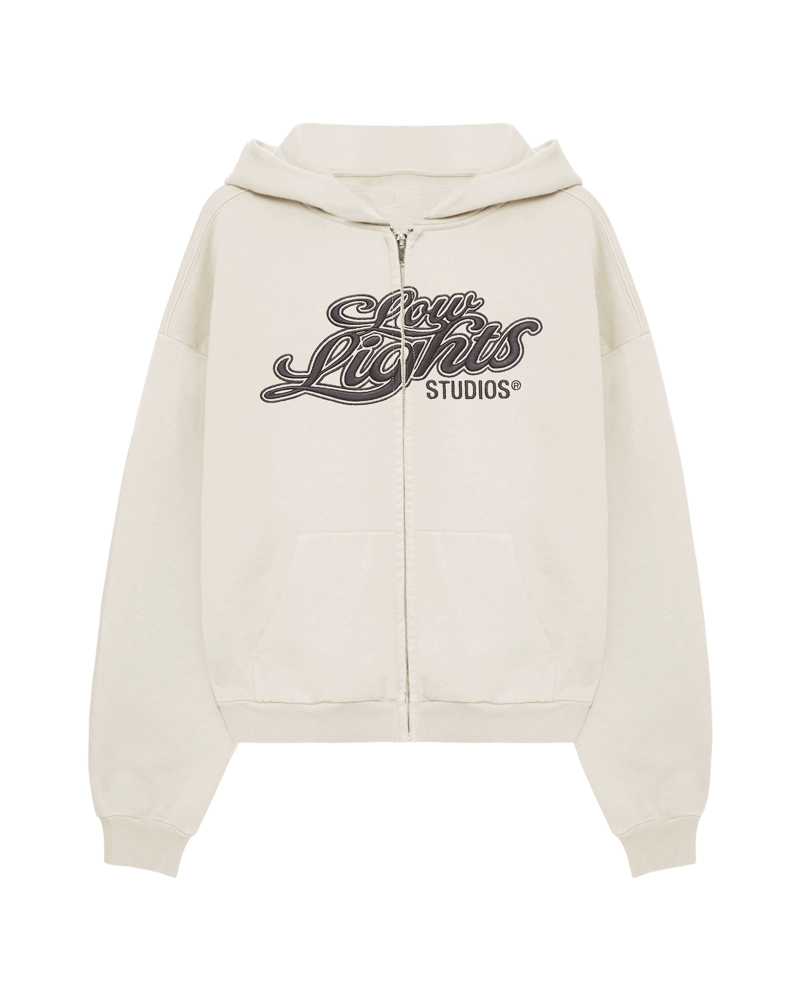 Mirage zip hoodie beige