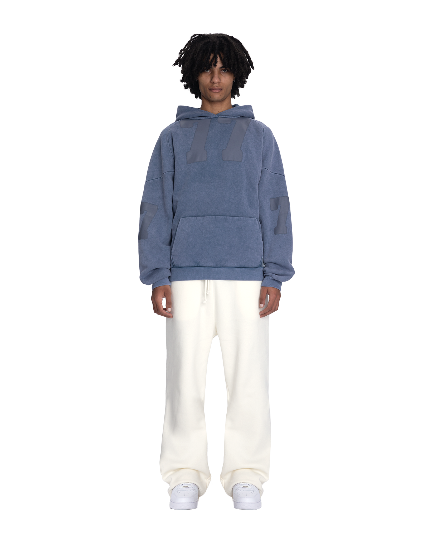 7eventy 7even raglan hoodie midnight acid wash