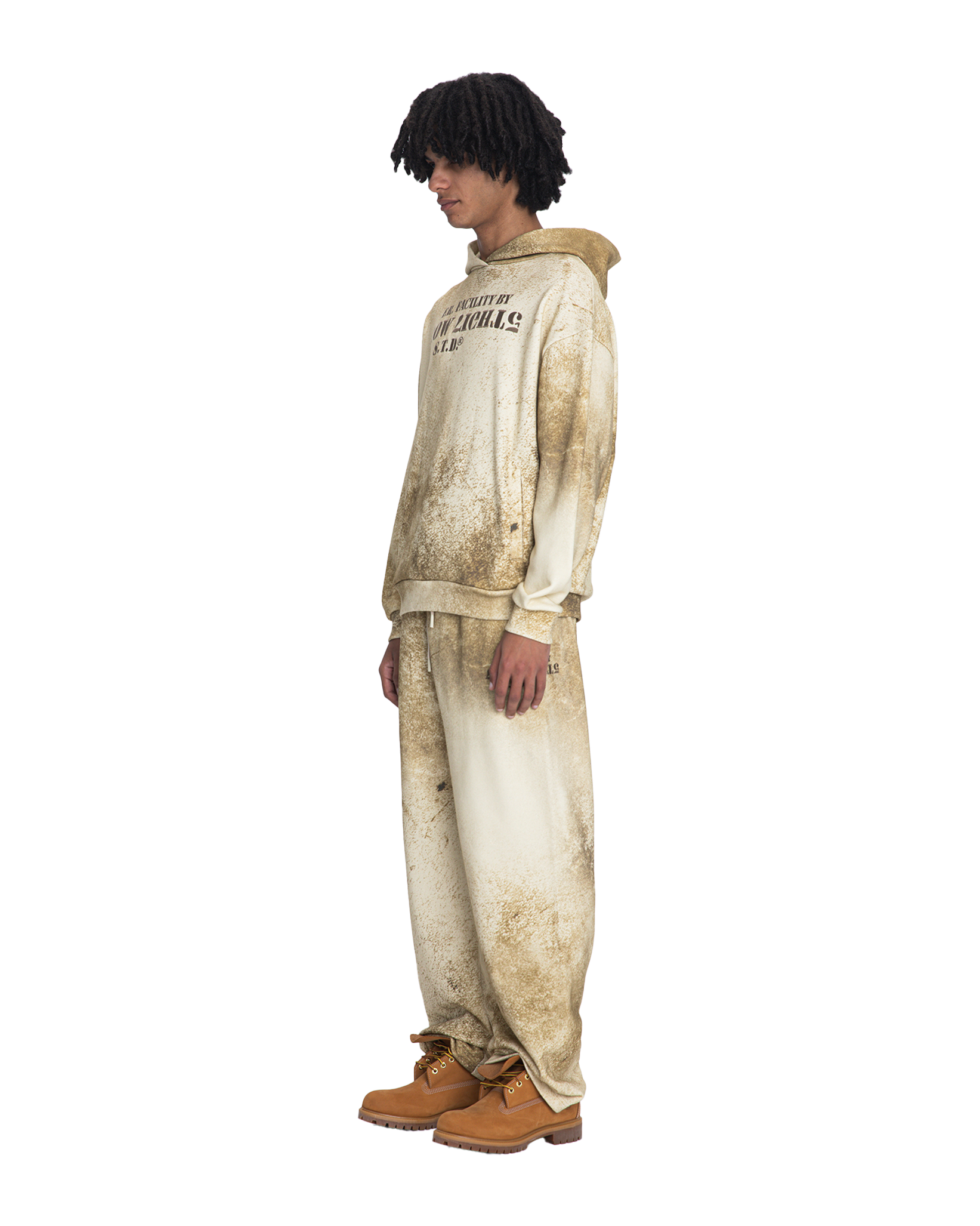 Firing range jogger pants all over print