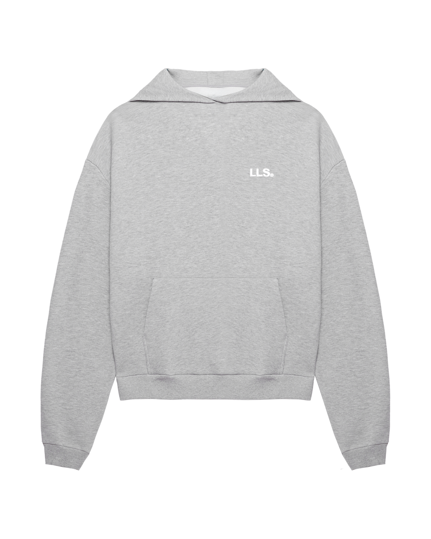 Lmnts hoodie grey melange