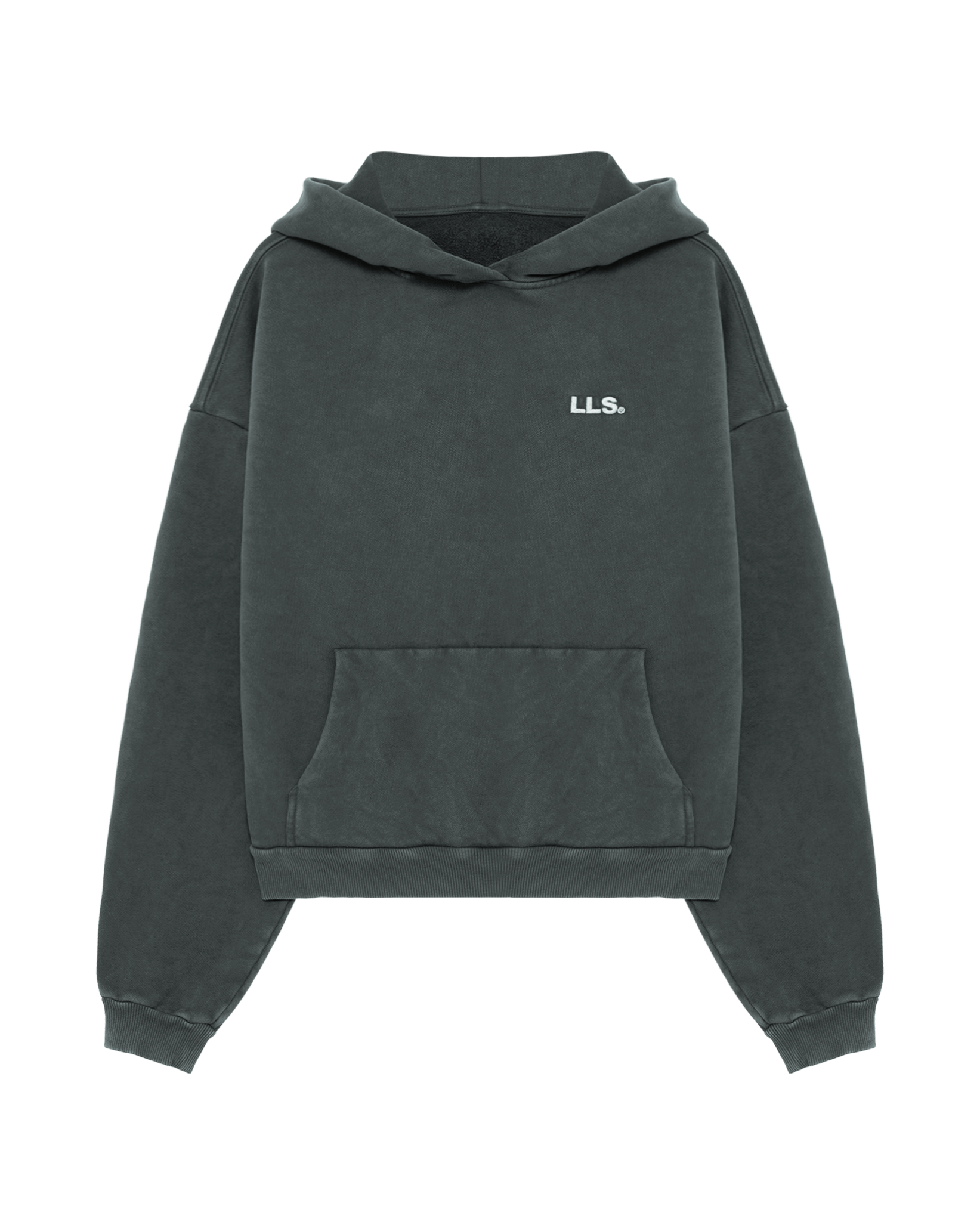 Lmnts hoodie grey stone wash