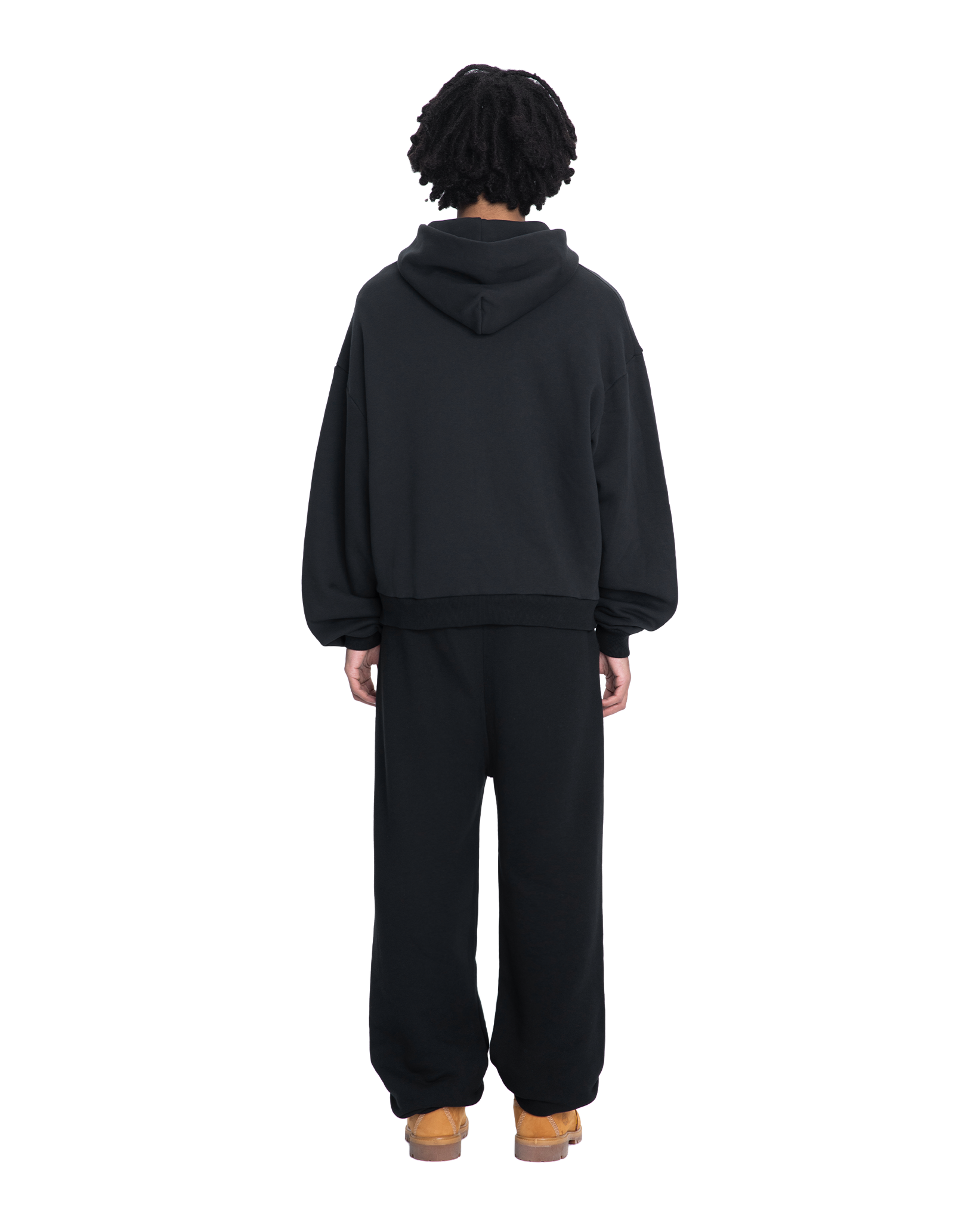 Lmnts zip hoodie black