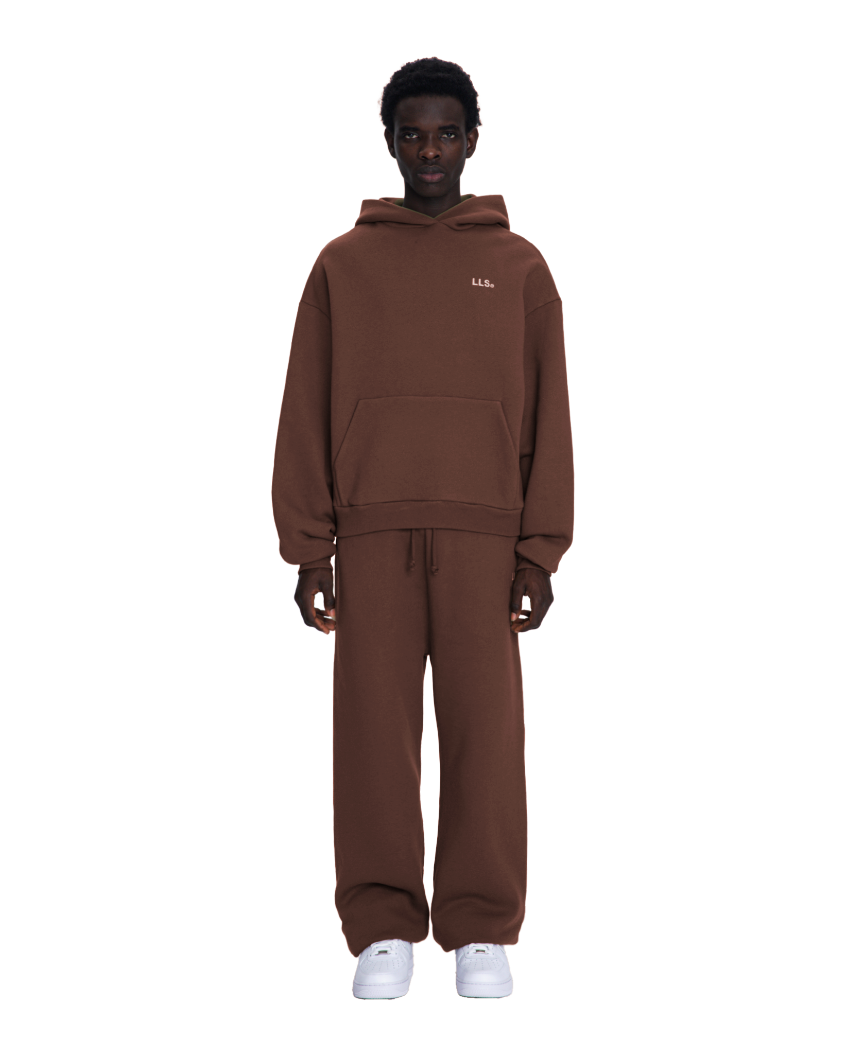 Lmnts hoodie brown