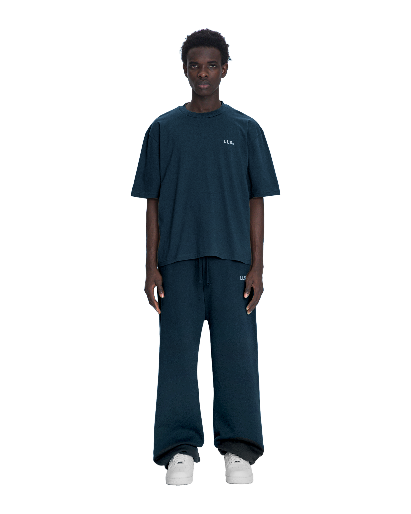 Lmnts tee dusty navy