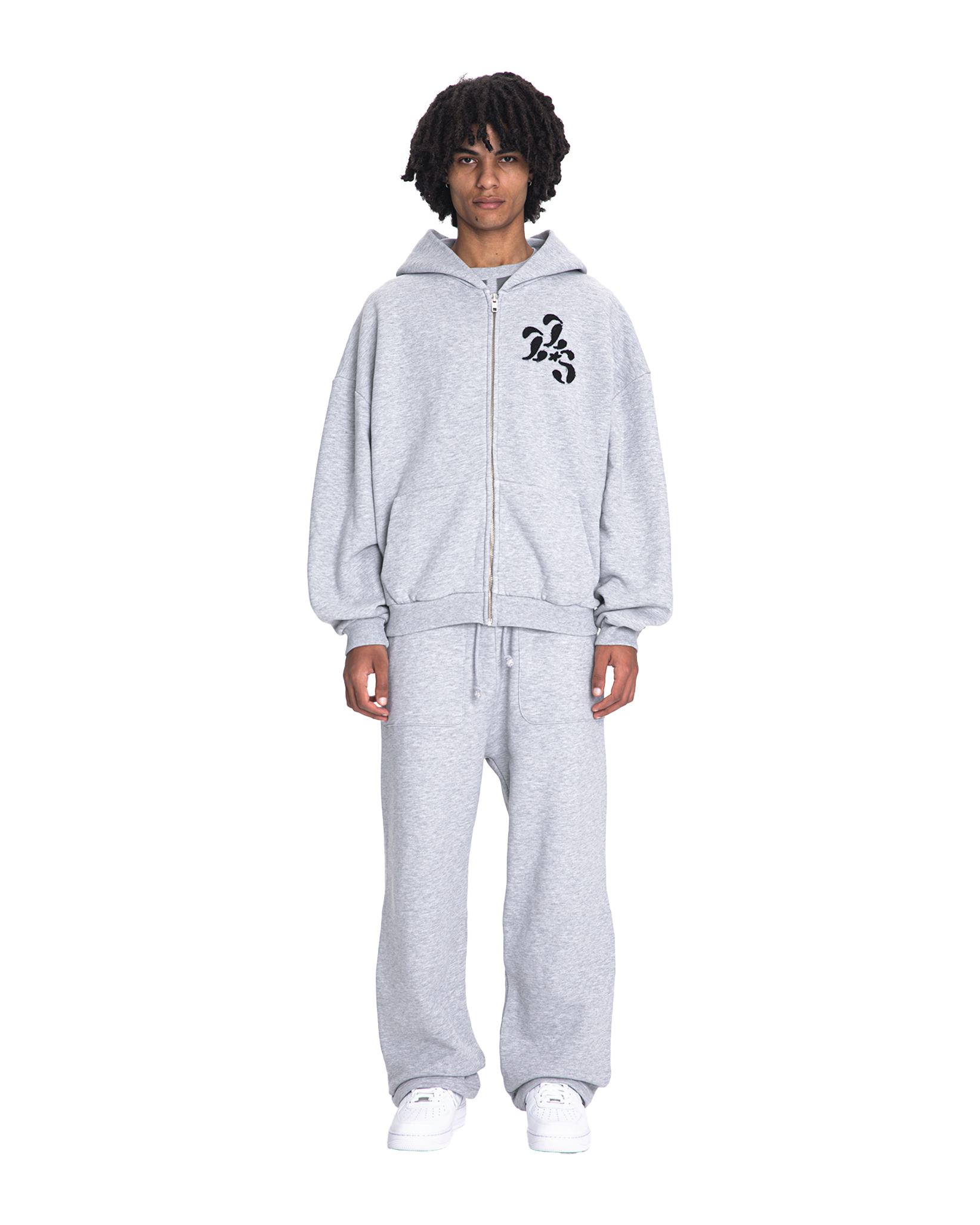 Concrete jogger pants